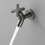 AquaElegance | Wandeinbau-Kaltwasserhahn aus massivem Messing