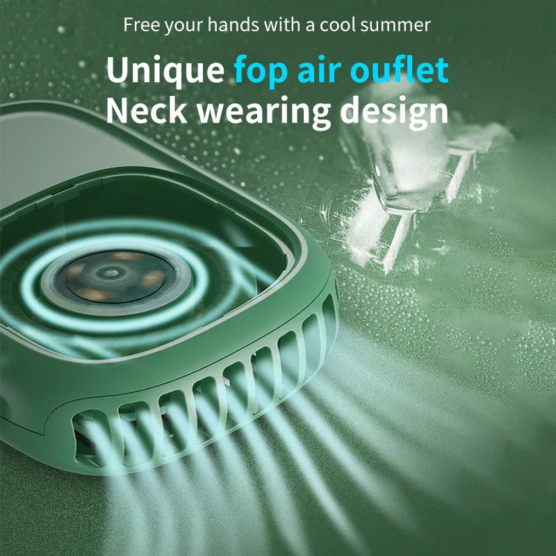 Airy Comfort: Portable Neck Fan for Every Situation