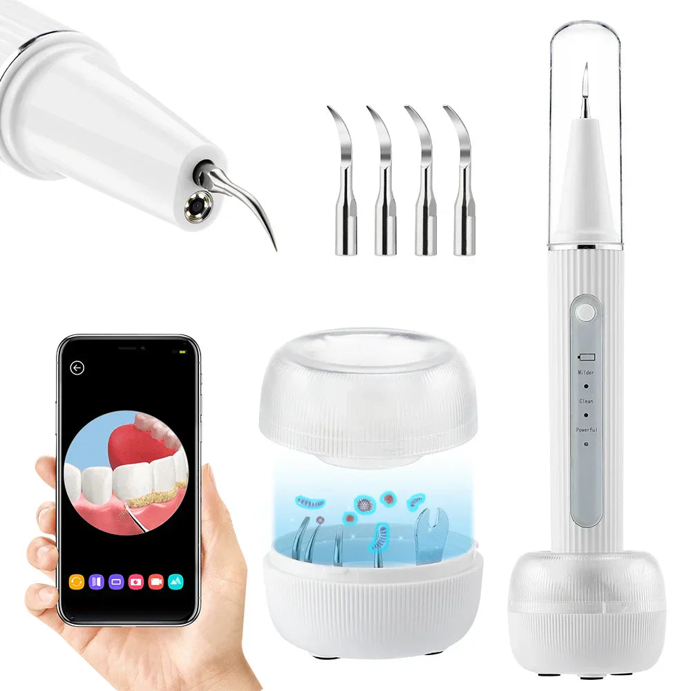 Radiant Smile Ultrasonic Tooth Cleaner with Display
