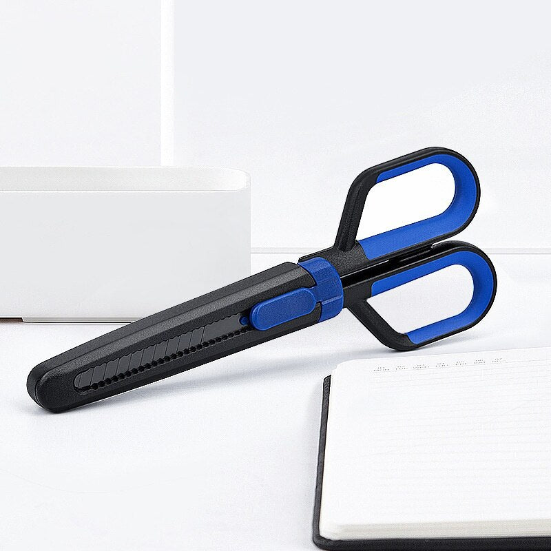 2-in-1 Kreativschneider mit Sicherheitsklinge und Schere