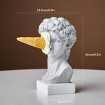 Kunstvolle Skulptur für modernes Wohndesign – Abstrakte Evolution