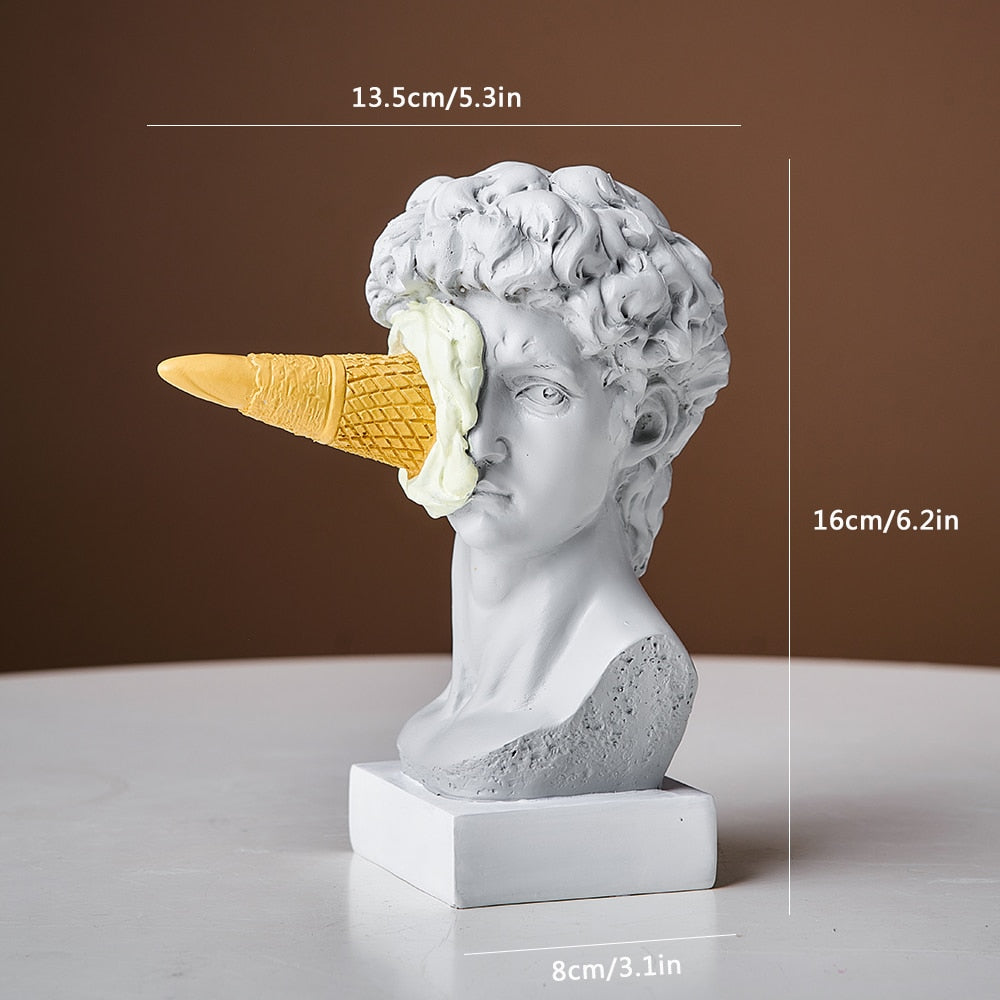 Kunstvolle Skulptur für modernes Wohndesign – Abstrakte Evolution