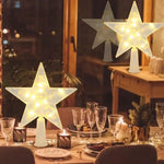 Leuchtender Weihnachtsstern – LED Baumspitze für festliche Dekoration