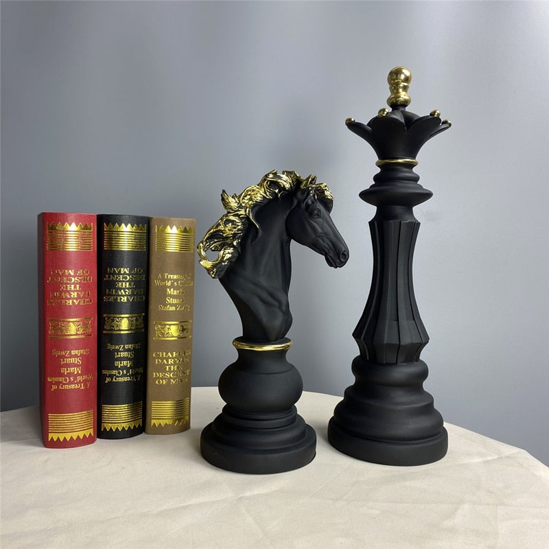 Elegante Schachfigur - Meisterwerk der Handwerkskunst