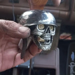 Kreativer Gangschalthebel aus Chromlegierung mit Totenkopf-Design