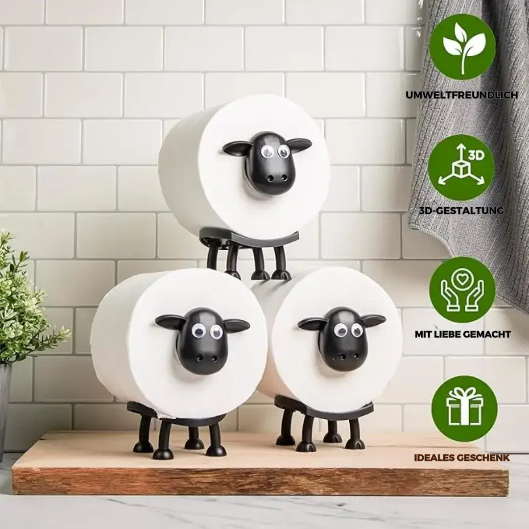 Lamm Toilettenpapierhalter – Praktisch & Ansprechend für Ihr Bad