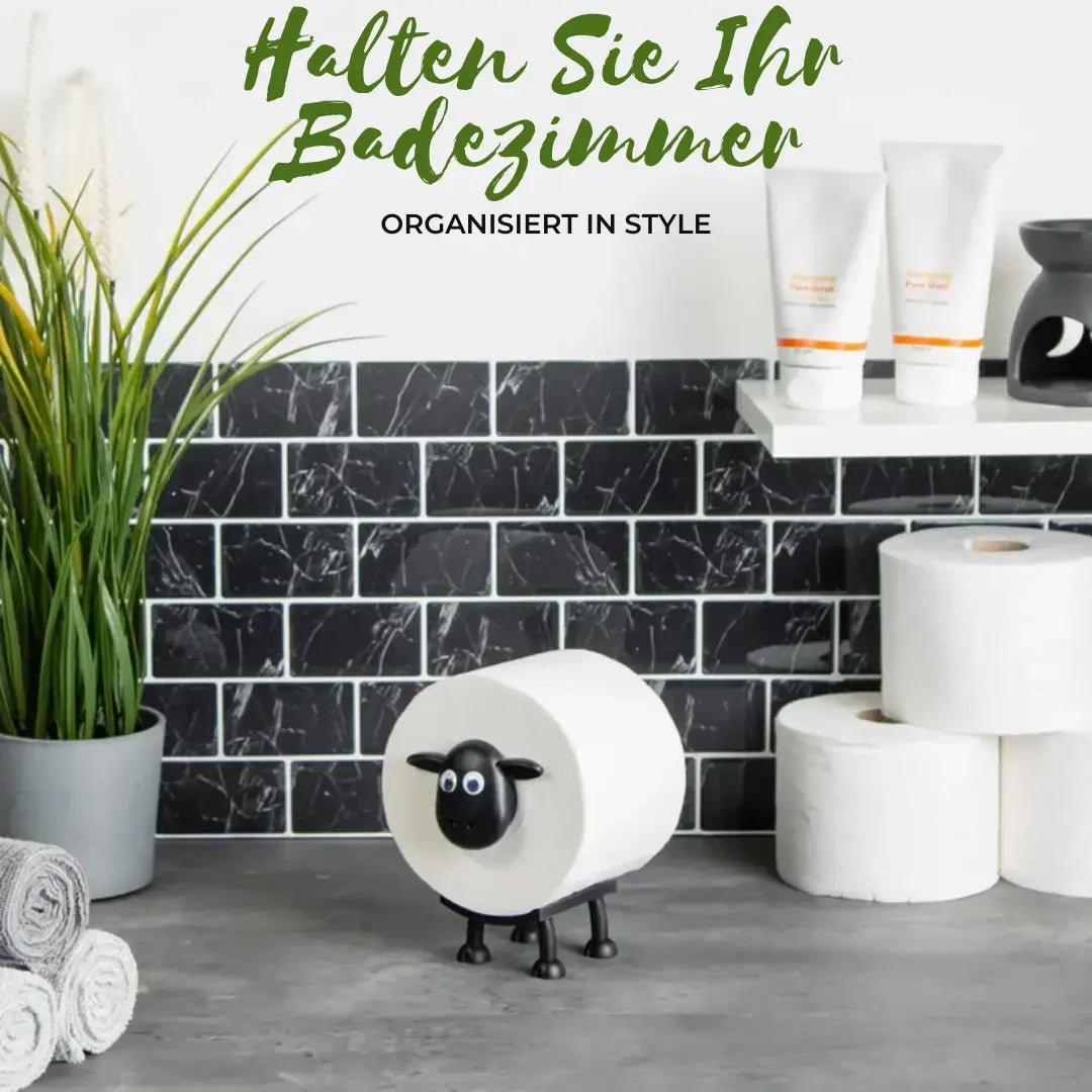 Lamm Toilettenpapierhalter – Praktisch & Ansprechend für Ihr Bad