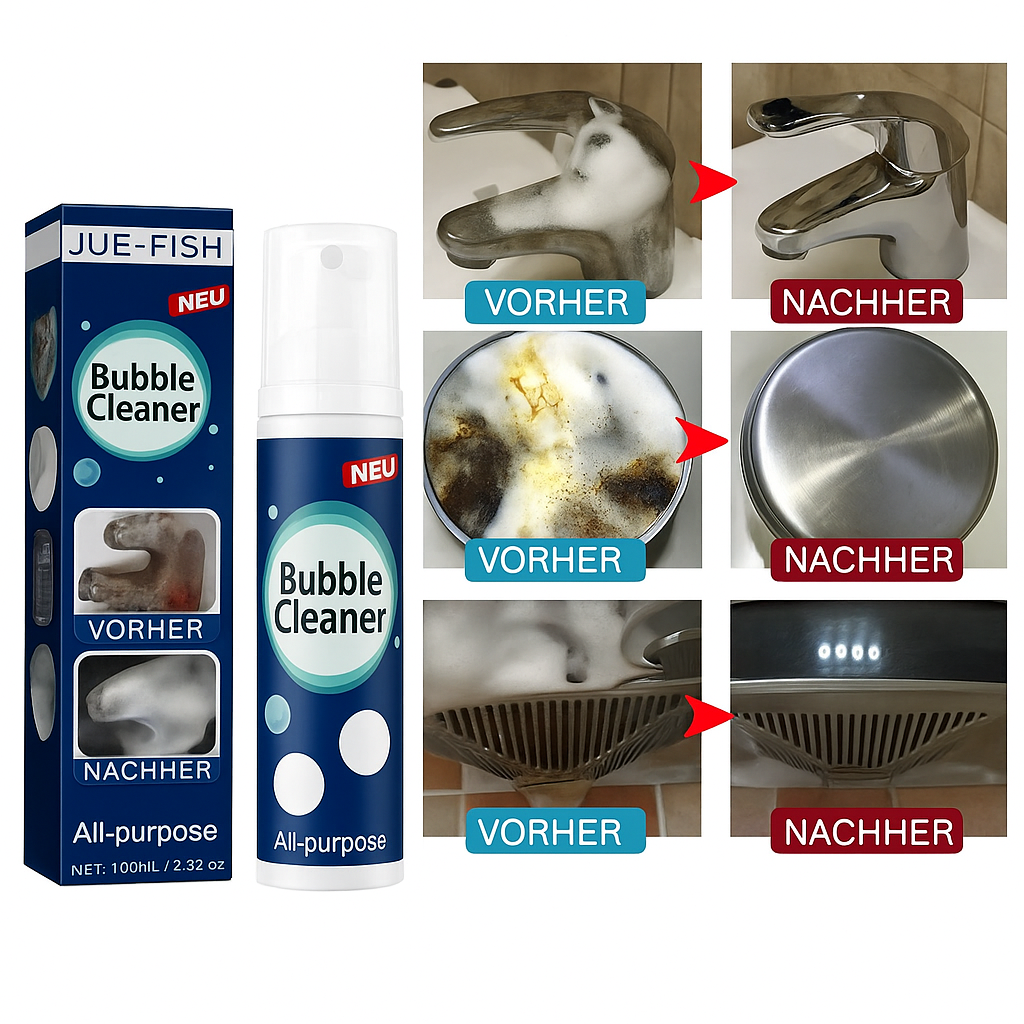 Küchenreiniger mit Schaum | Fettlöser | Keine Schrubben
