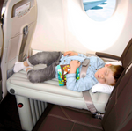 KiddieDream Flugbett | Für Kinder bis 5 Jahre | Aufblasbar & Leicht | Mit Handpumpe
