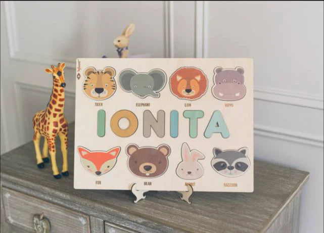Individuelles Puzzle mit deinem Namen – Spaß beim Puzzeln erleben!