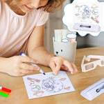 3D-Zeichenplatte mit Leuchten – Kreatives Zeichenerlebnis