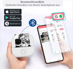 Kabelloser Mini-Drucker für unterwegs