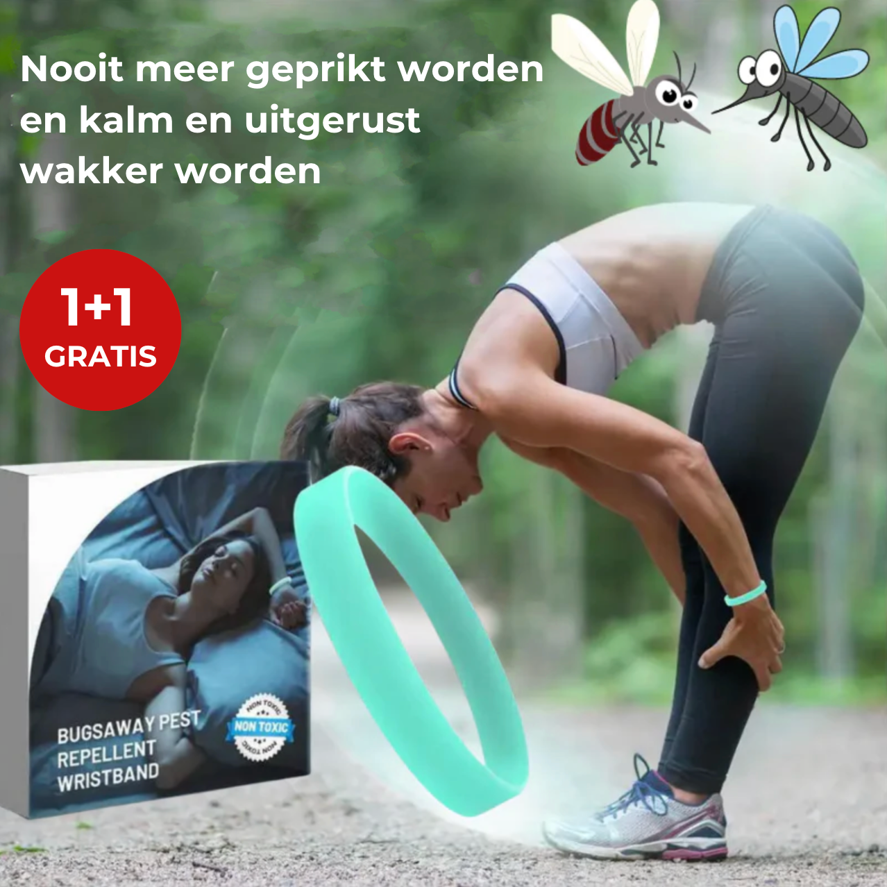 Mosquito-Free Bracelet | Enjoy worry-free nights without bites