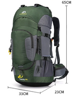 60L Outdoor Backpack - Waterproof and Practical