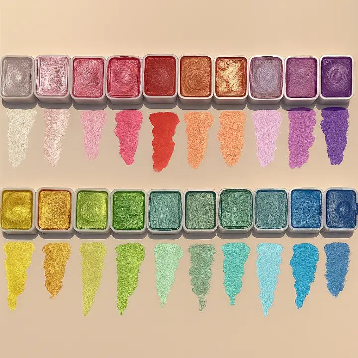 Glänzende Farben – Verwandeln Sie jede Zeichnung in ein Kunstwerk