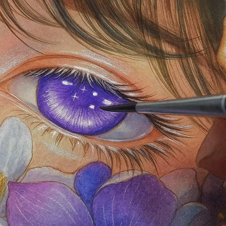 Glänzende Farben – Verwandeln Sie jede Zeichnung in ein Kunstwerk