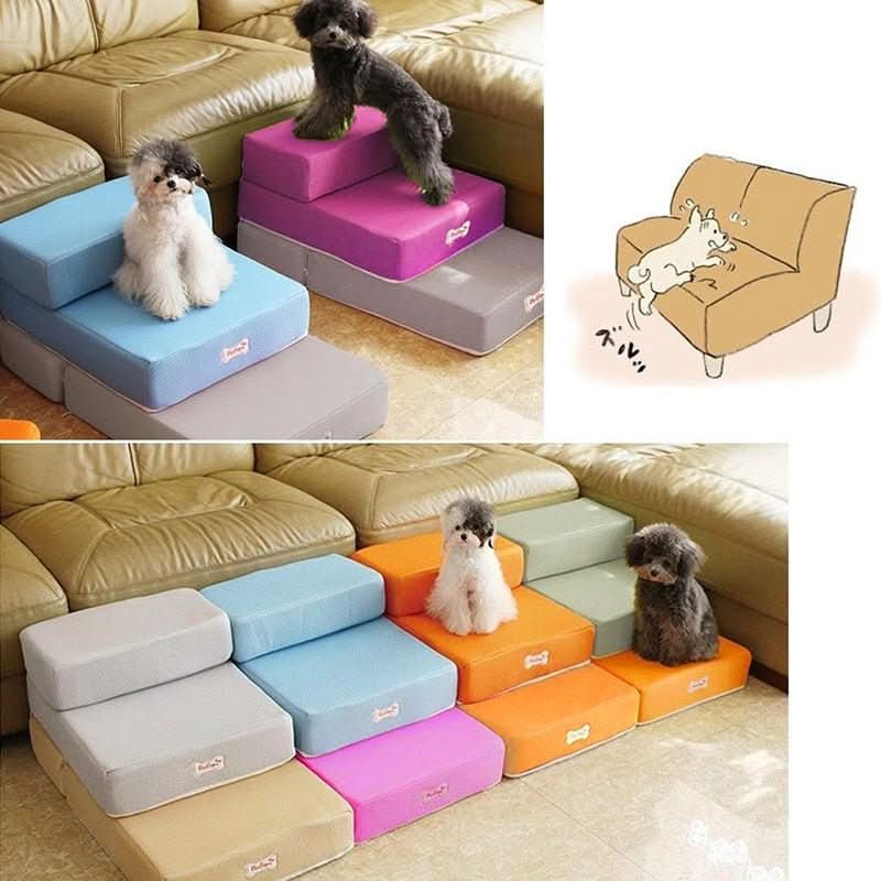 Hundefreundliche Treppe für Sofa und Bett | Rutschfeste Stufen | CozyStep