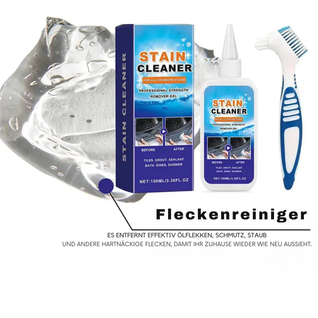 Schnellwirksames Schimmel- und Fleckenentferner-Gel mit Bürste