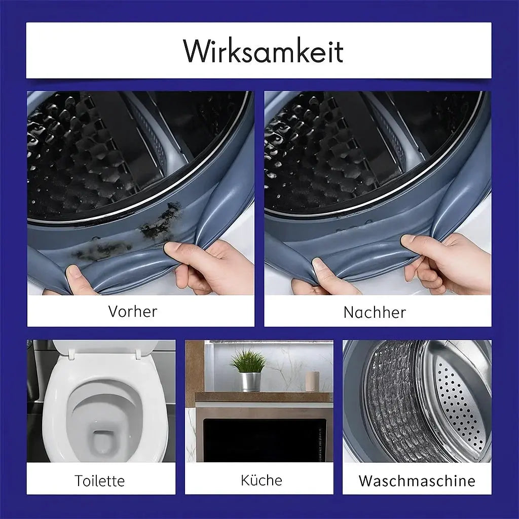 Schnellwirksames Schimmel- und Fleckenentferner-Gel mit Bürste
