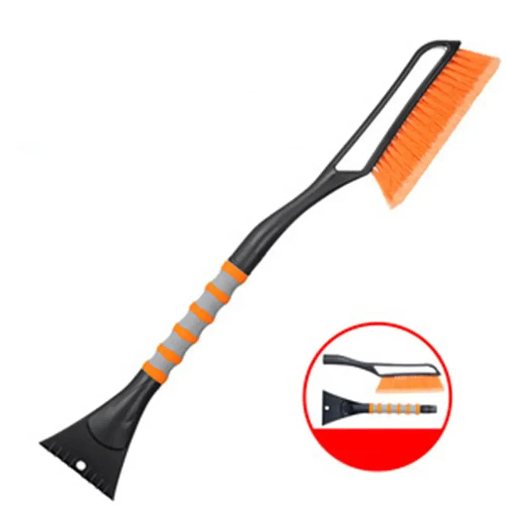 Practical 2-in-1 snow shovel for winter drivers