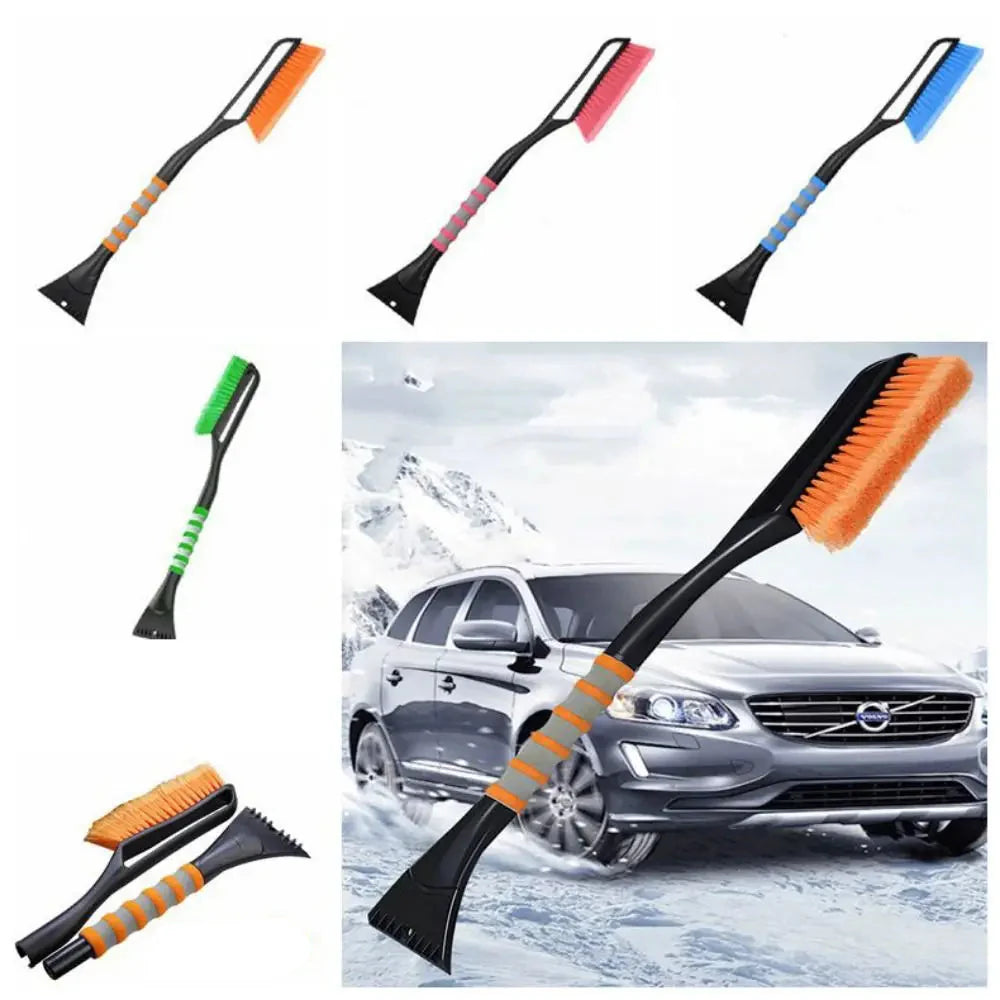 Practical 2-in-1 snow shovel for winter drivers