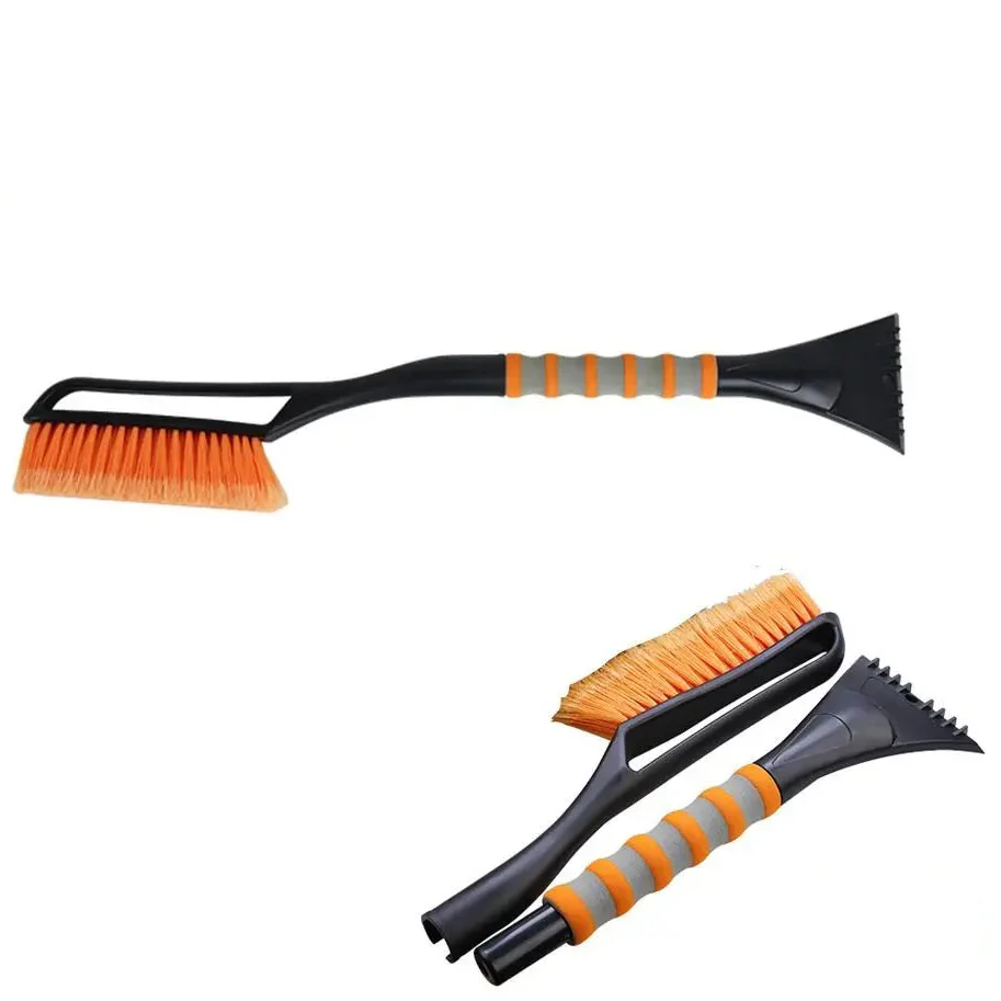 Practical 2-in-1 snow shovel for winter drivers