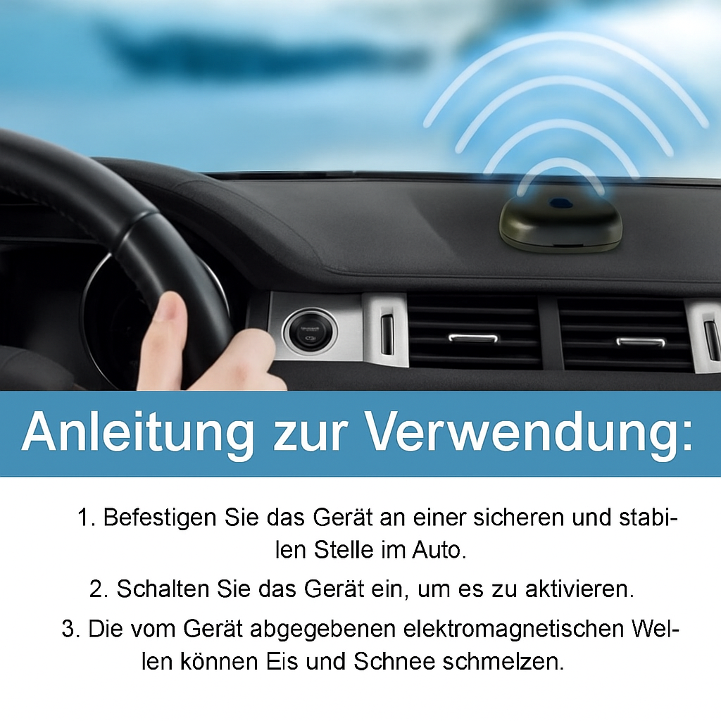 Schneller Enteiser für Autos | Sofortige Sicht ohne Kratzer