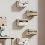Schwebendes Bücherregal | Unsichtbare Wandhalterung für Bücher