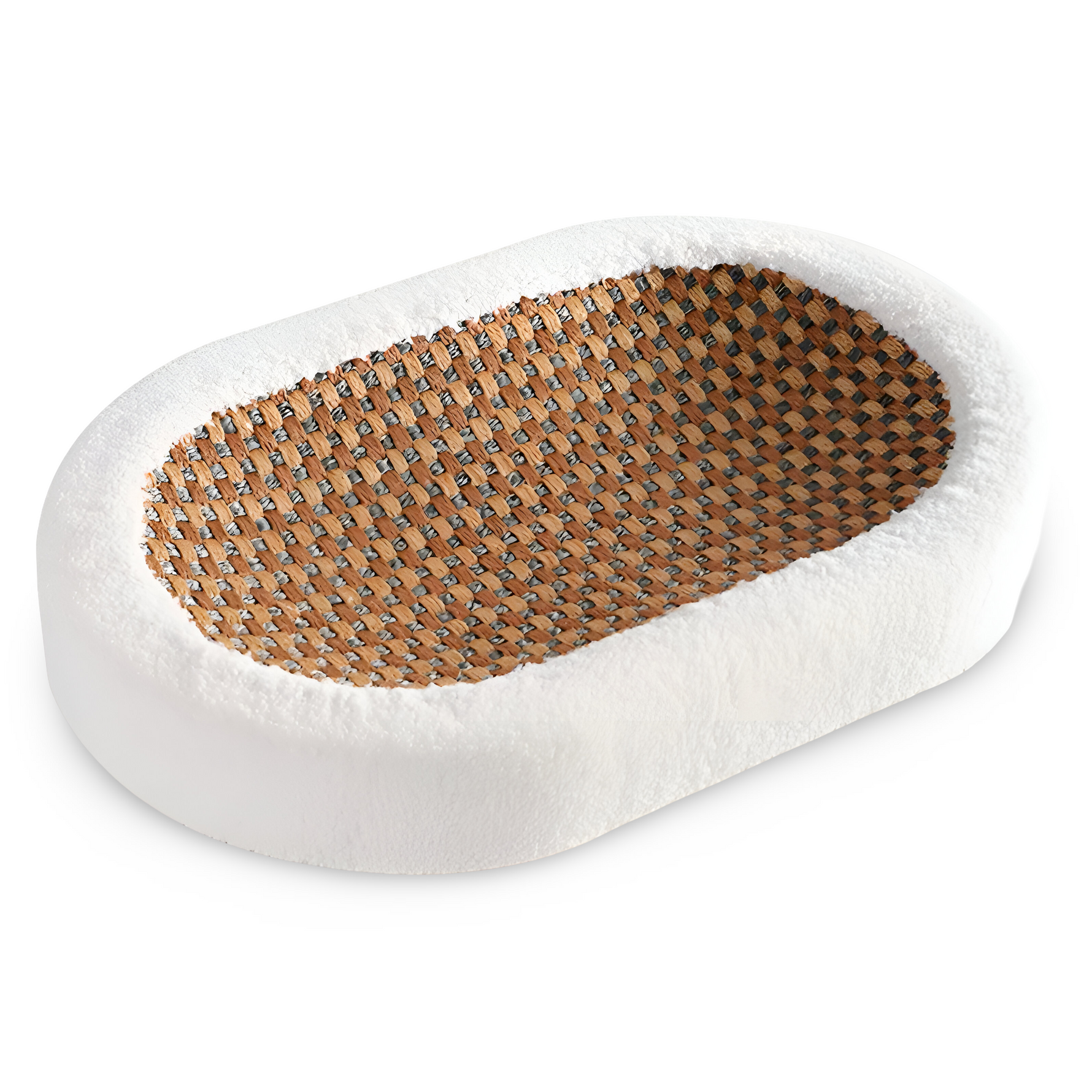 Luxuriöser Katzenbett mit Kratzfläche – Plüsch 2-in-1 Katzenmöbel