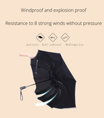 Allwetter Regenschirm mit 360° Sichtbarkeit | SkyShield