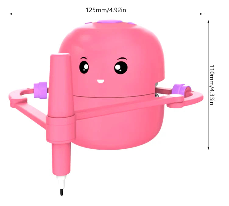 KreativBot | Fosters Children's Drawing Skills | Educational Toy with 100 Cards