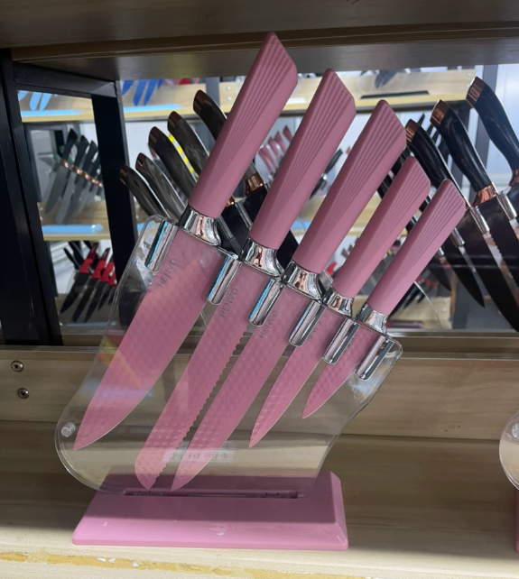 Küchenprofi | 6-teiliges Edelstahl-Messer-Set