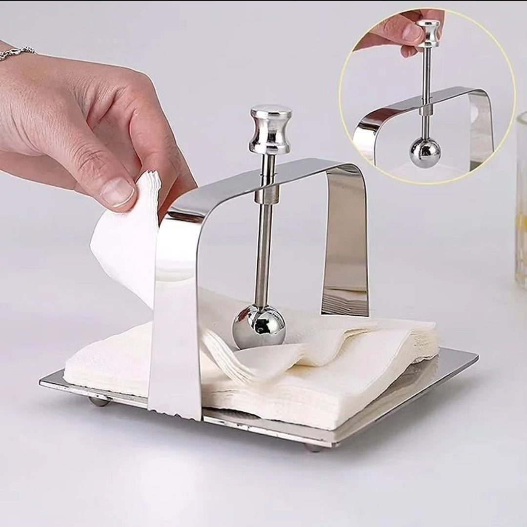 Eleganter Serviettenhalter aus Edelstahl für Ihr Zuhause