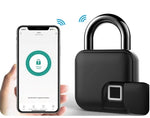 Fingerabdruck Slim Vorhängeschloss – Schlüssellose Sicherheit mit USB-Ladung