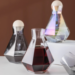 5-teiliges Set Gläser aus Kristall