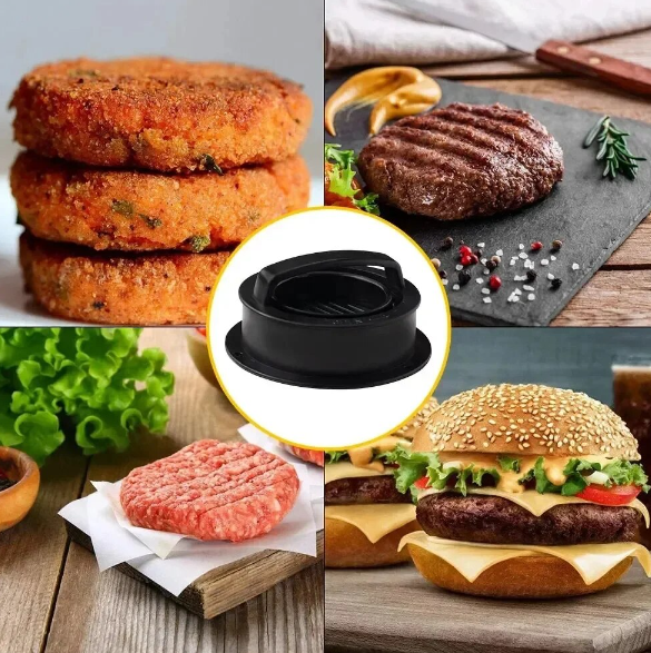 Burgerpresse mit Drehverschluss – Perfekte Patties im Handumdrehen