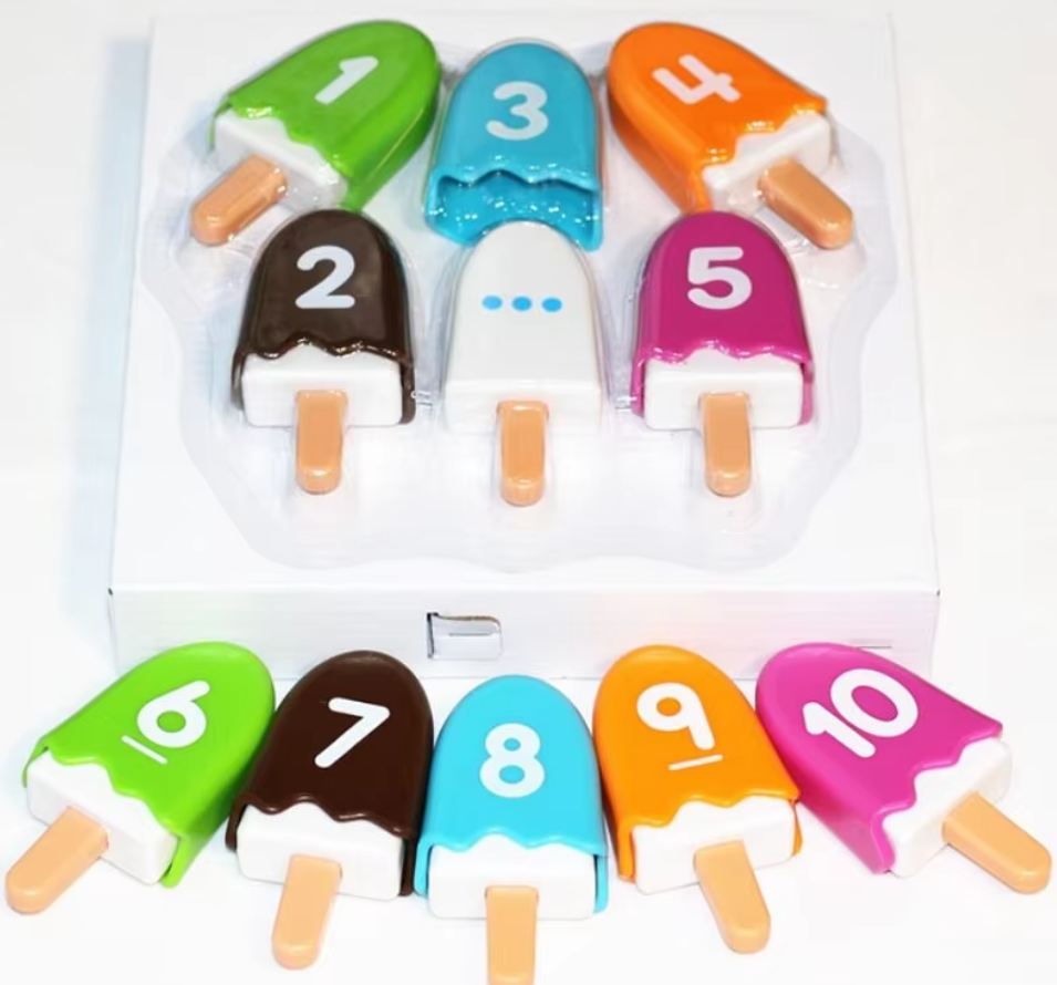 Eiscreme Spielzeug zum Zählen