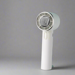 Mini Ventilator mit Kühlplatte – Tragbarer Lüfter mit 100 Geschwindigkeiten und einstellbarem Luftstrom