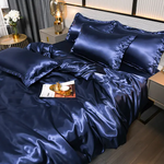 Elegante Satin-Bettwäsche für ein luxuriöses Schlaferlebnis