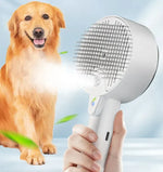 3-in-1 Elektrischer Spray-Massagekamm für die Pflege von Hunden & Katzen