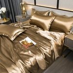 Elegante Satin-Bettwäsche für ein luxuriöses Schlaferlebnis