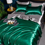 Elegante Satin-Bettwäsche für ein luxuriöses Schlaferlebnis