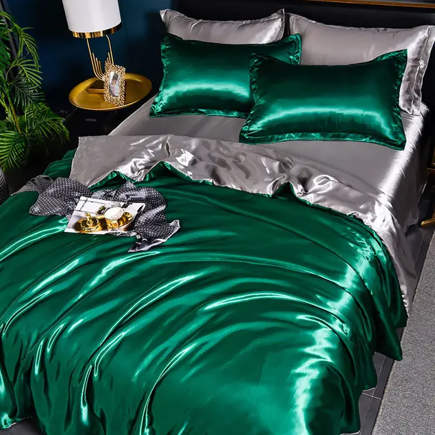 Elegante Satin-Bettwäsche für ein luxuriöses Schlaferlebnis