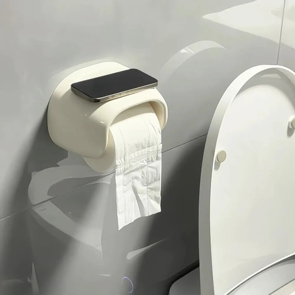 Eleganter Toilettenpapierhalter ohne Bohren für Ihr Badezimmer