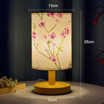 Elegante LED-Tischlampe im asiatischen Stil | Dimmbar | Warmweißes Licht