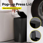 SmartClean 10L Badezimmer-Mülleimer – Hygienisch & Praktisch