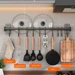 Practical wall shelf for the kitchen | Robust steel for organization