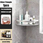Rectangular Shower Caddy No Drilling | Rust-Proof Design for Your Bathroom