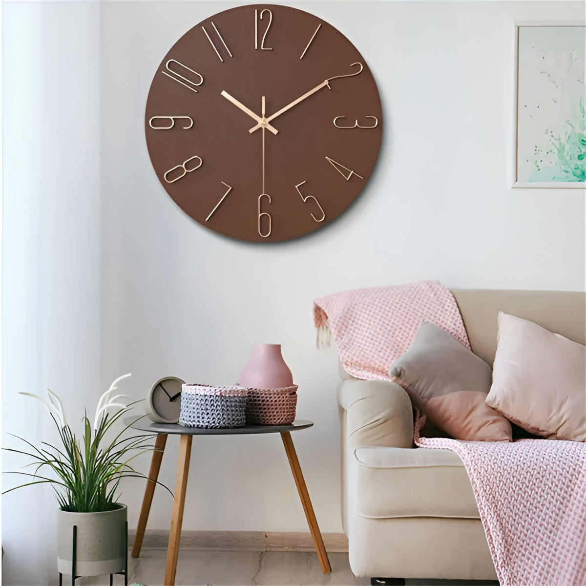 3D Wanduhr – Stilvolle und Elegante Uhr für Wohnzimmer und Büro