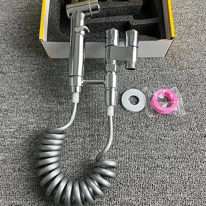 AquaSmart Bidet-Begleiter – Hochwertiges Hygiene-Set für Wandmontage